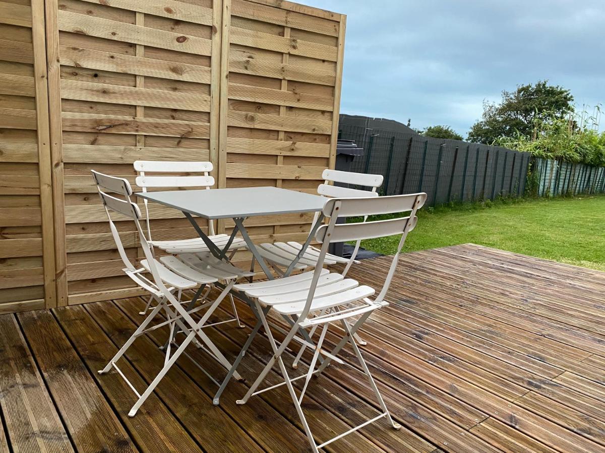 Maison De Village Avec Jardin 15Mn Des Plages, Wifi, 2 Chambres, Jardin Hesdin-lʼAbbé Eksteriør billede