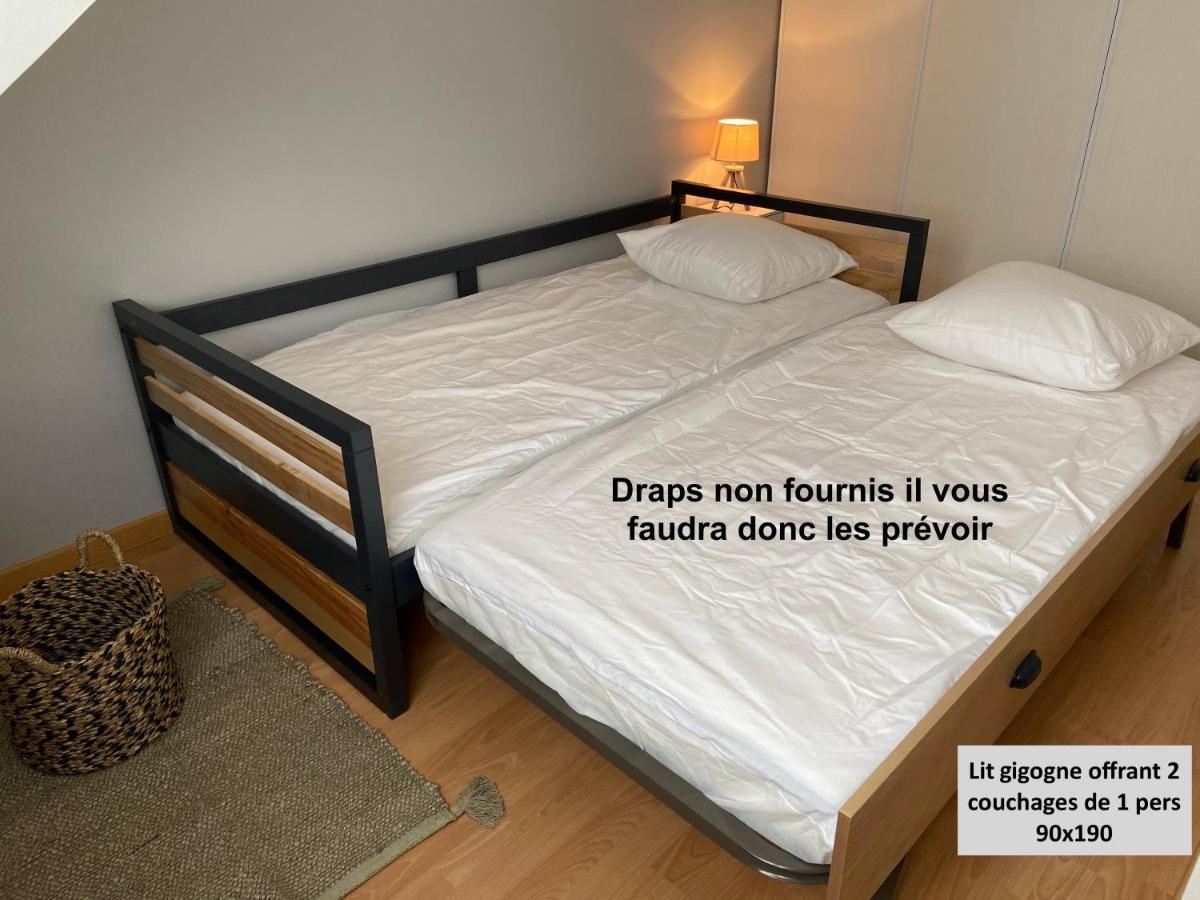 Maison De Village Avec Jardin 15Mn Des Plages, Wifi, 2 Chambres, Jardin Hesdin-lʼAbbé Eksteriør billede