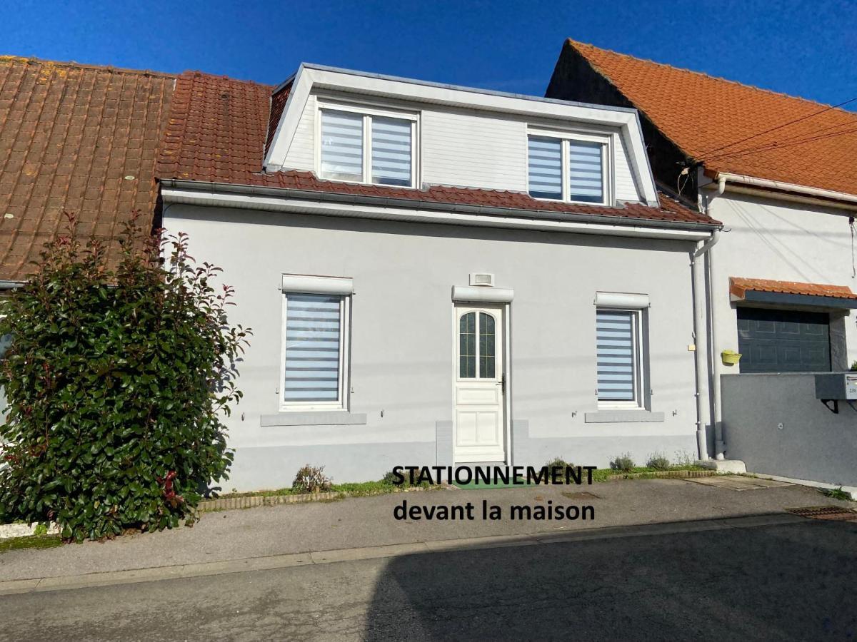 Maison De Village Avec Jardin 15Mn Des Plages, Wifi, 2 Chambres, Jardin Hesdin-lʼAbbé Eksteriør billede
