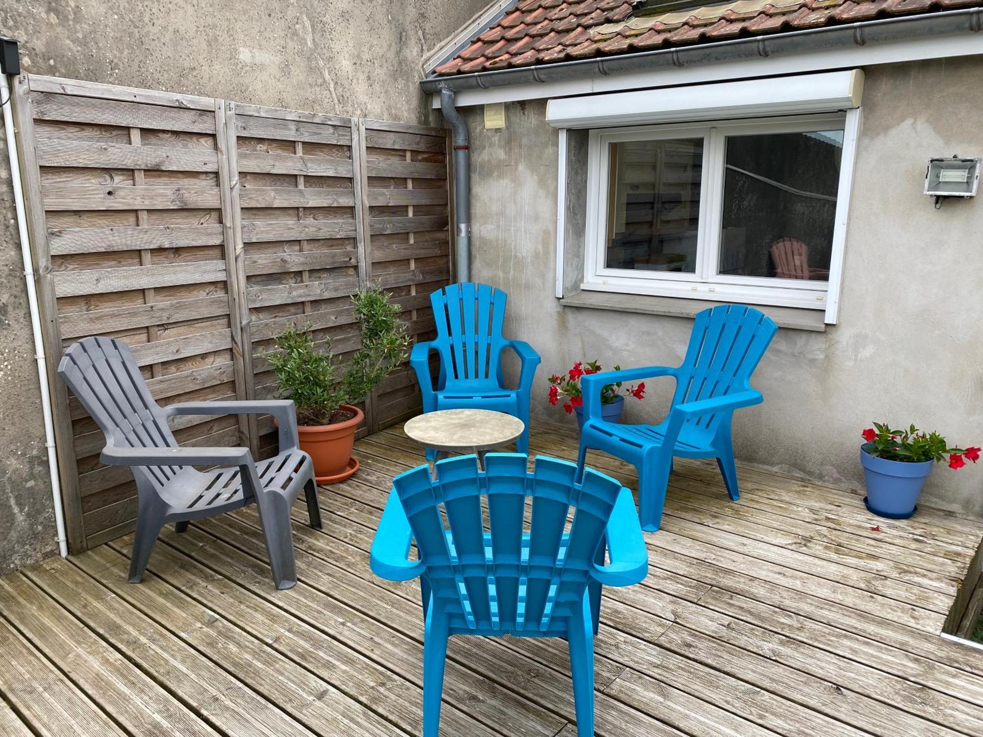 Maison De Village Avec Jardin 15Mn Des Plages, Wifi, 2 Chambres, Jardin Hesdin-lʼAbbé Eksteriør billede